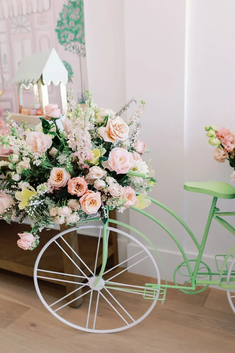 Vintage Flower Bike