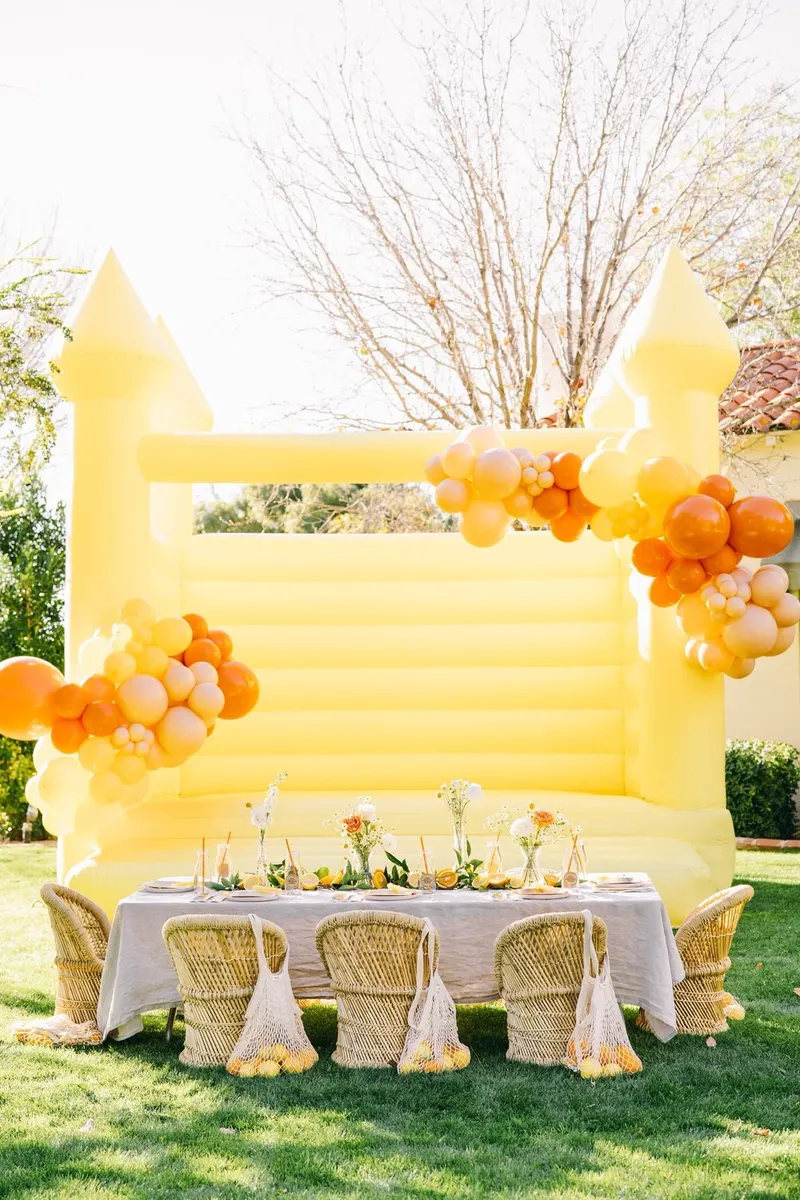 Sunny — Yellow Bounce House