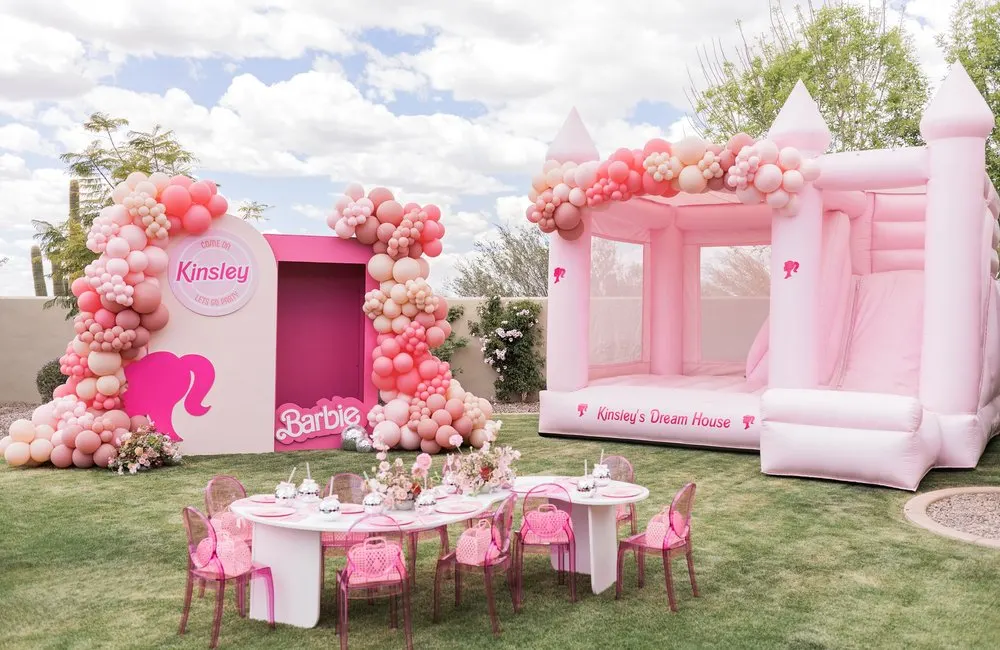 A Pink Barbie Bash — an Inflate Forty Eight party