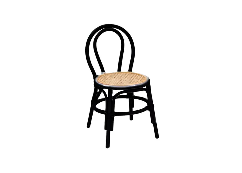 Louise Kids Chair — Black